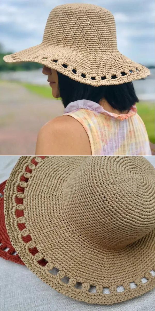 sunhat free crochet pattern