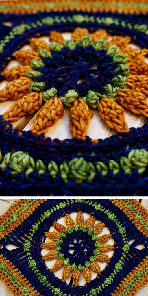 Cheerful Echinacea Free Crochet Pattern