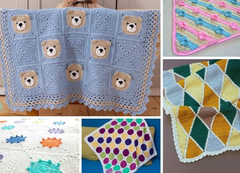 22 Adorable Crochet Blankets For Babies