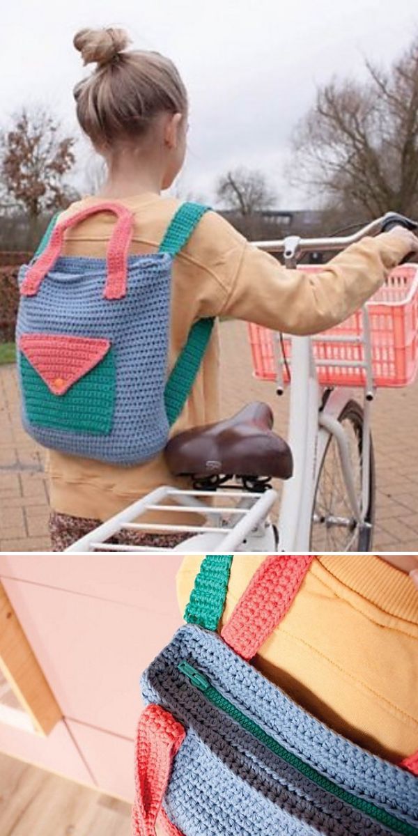 backpack free crochet pattern