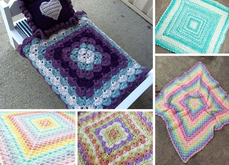 Beautiful Shells Crochet Blanket Ideas – 1001 Patterns