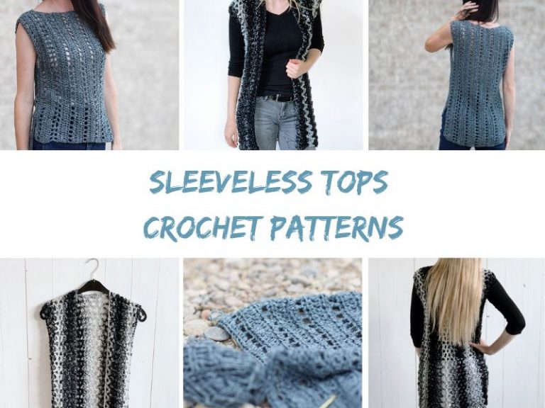 Crochet Sleeveless Tops Free Patterns