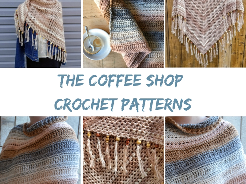 The Coffee Shop Wrap Free Crochet Pattern