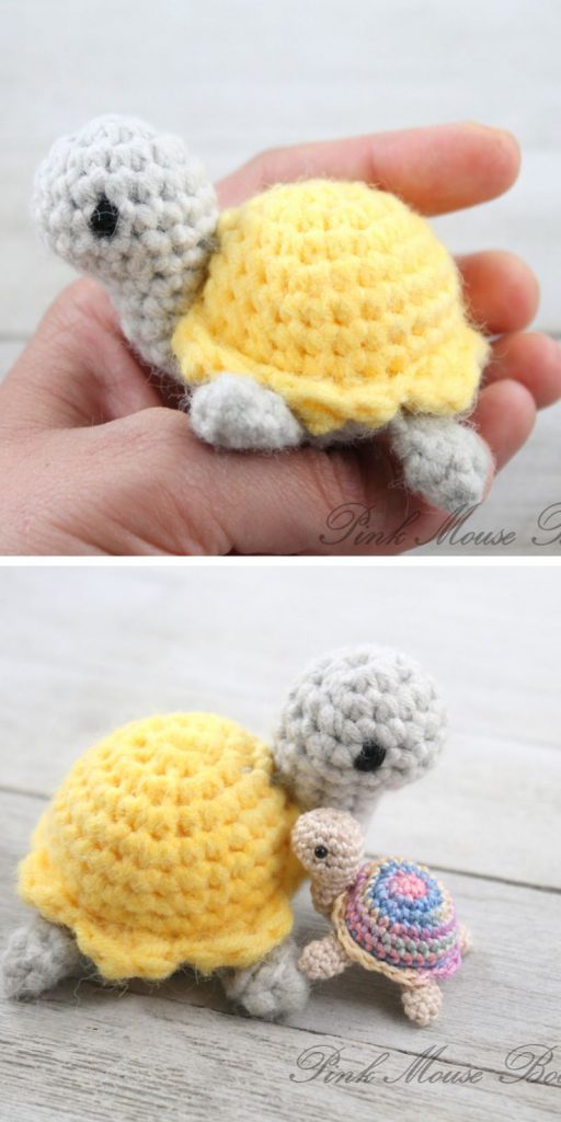 Amigurumi turtle pin cushion – Free pattern in English, Italian, French –  Carmen Crochet