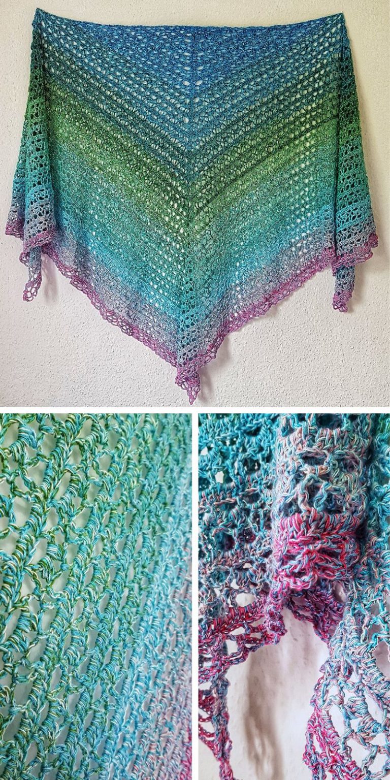 Beautiful Delicate Lacy Crochet Shawls – 1001 Patterns