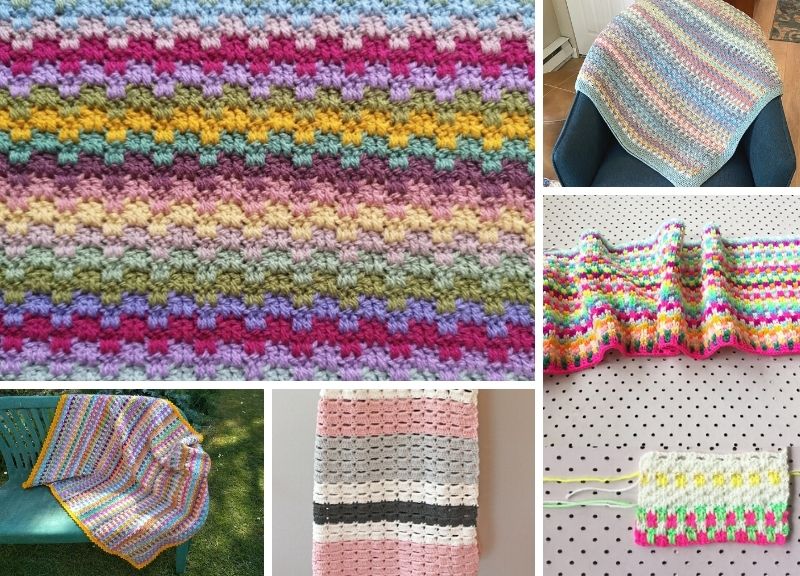 Snuggle Stitch Blanket Crochet Free Pattern - Crochet & Knitting