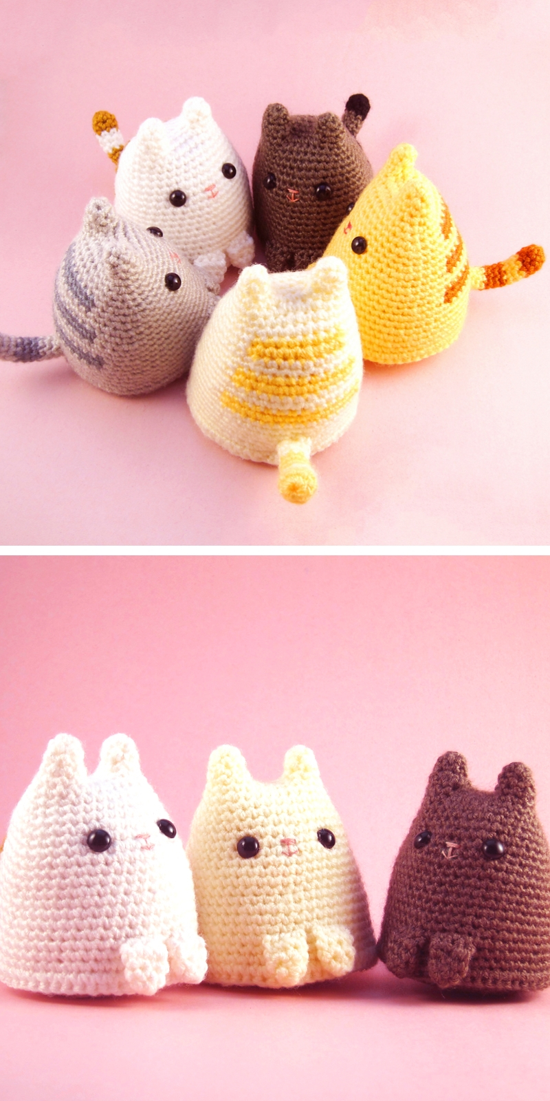 28 Amigurumi Cats Free Crochet Patterns for Cuddling and Play