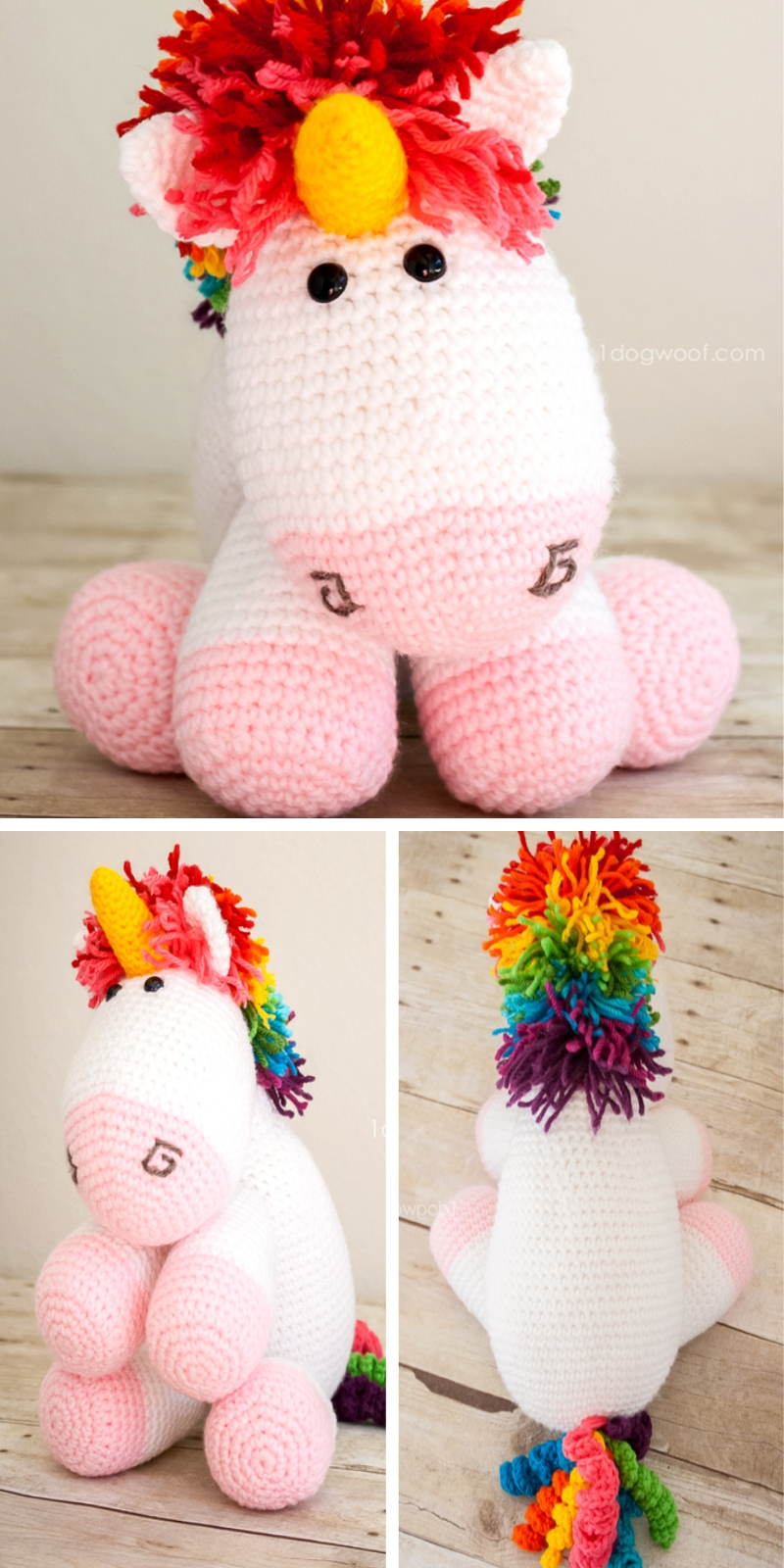 Unicorn Free Crochet Pattern