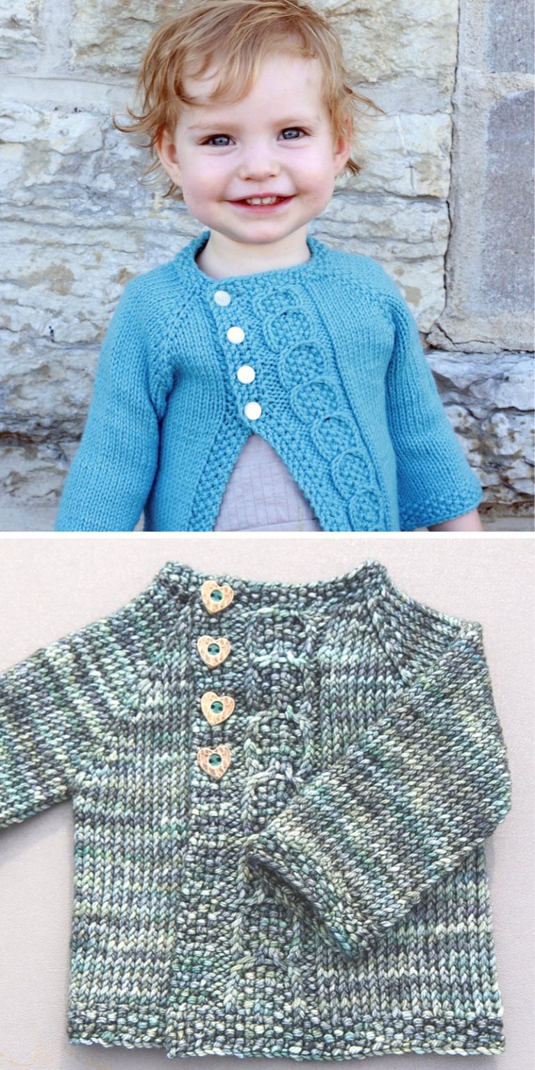Best Knitted Cardigans for Kids Patterns – 1001 Patterns