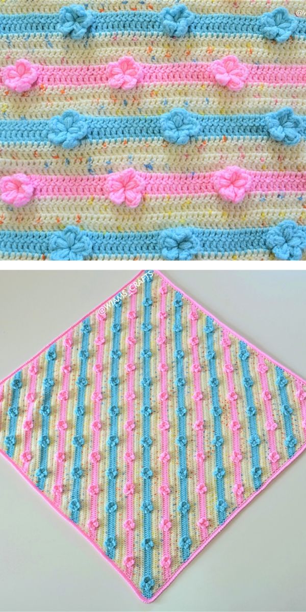 free crochet pattern: Adorable Blankets 
