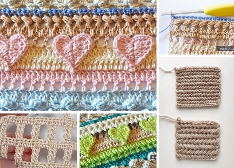 Amazing Crochet Mixed Stitch Ideas