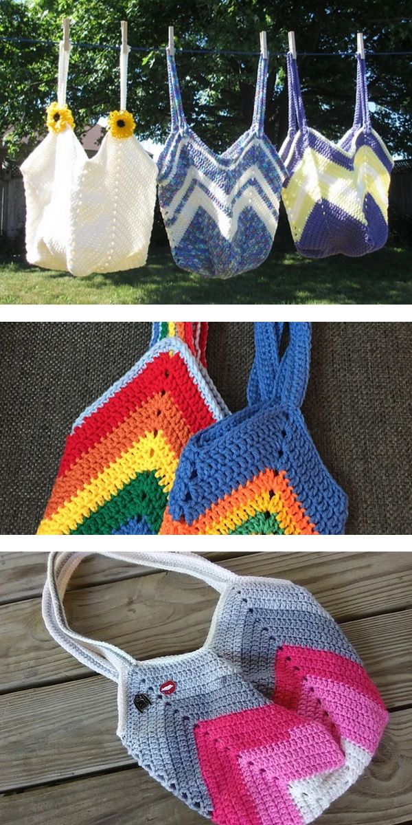 Stylish Fun Crochet Handbag Ideas – 1001 Patterns