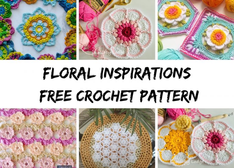 Floral Inspirations — Free Crochet Floral Patterns