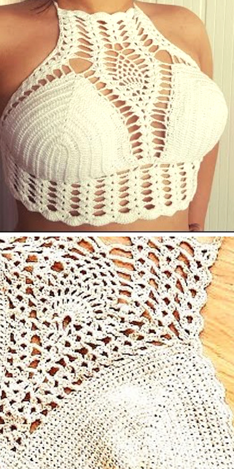 Beautiful Summer Crochet Crop Tops – 1001 Patterns