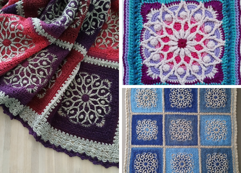 Casablanca 12" Square Free Crochet Pattern