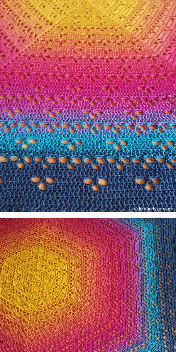 Cloudberry Blanket Free Crochet Pattern