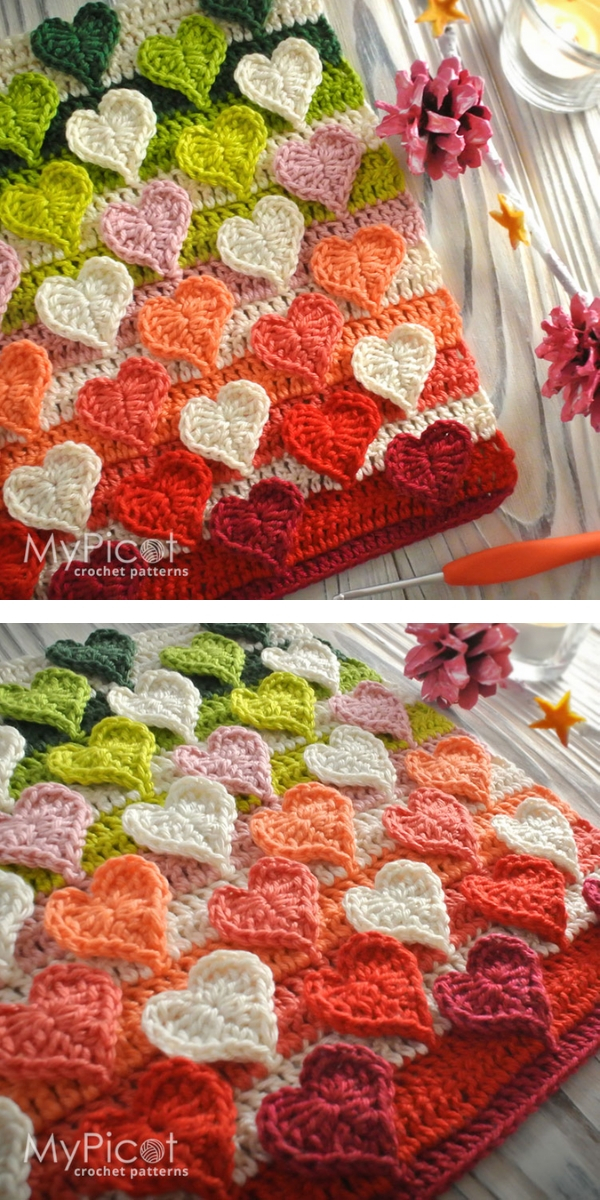 Lovely Crochet Heart Stitch Ideas 1001 Patterns