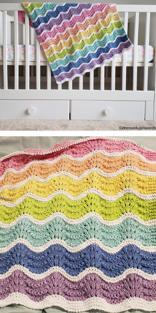 34 Lovely Knitted Baby Blankets Free Patterns to Make in Spring – 1001 ...