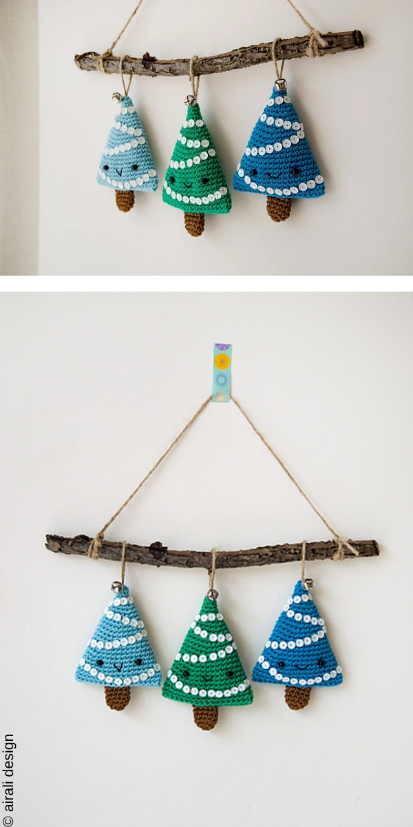 free crochet pattern: Amazing Christmas Decorations
