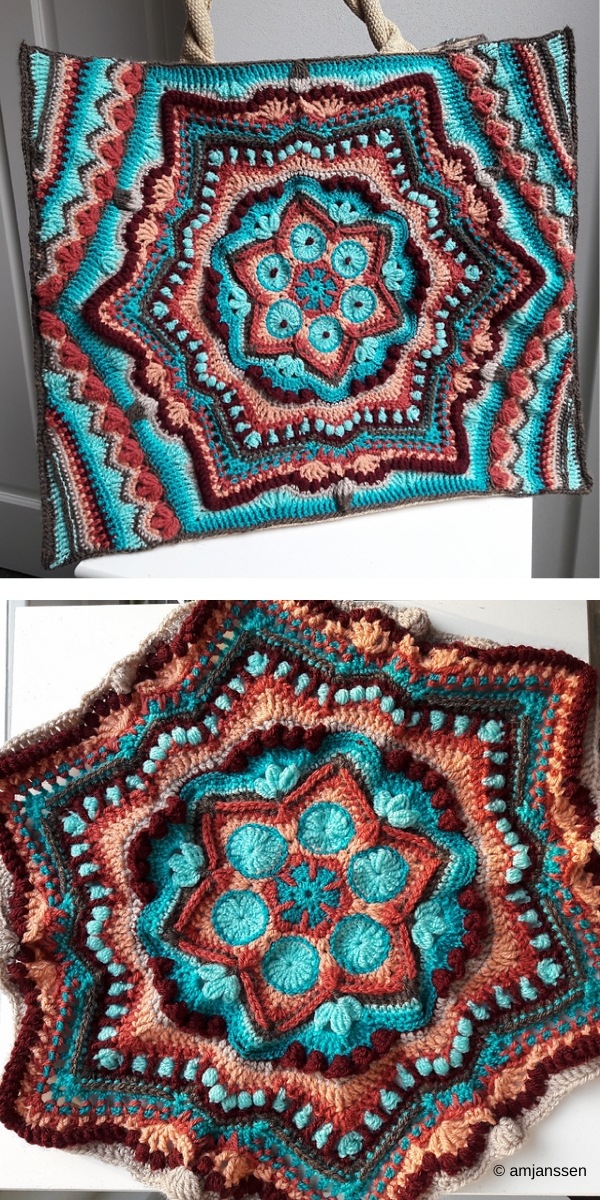 Cosmic CAL free crochet pattern