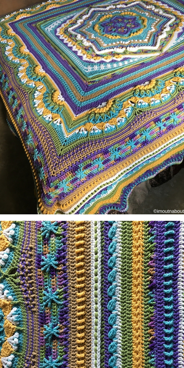 Cosmic CAL free crochet pattern