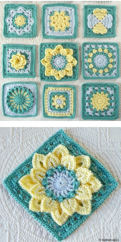 Forever Lace Crochet Block