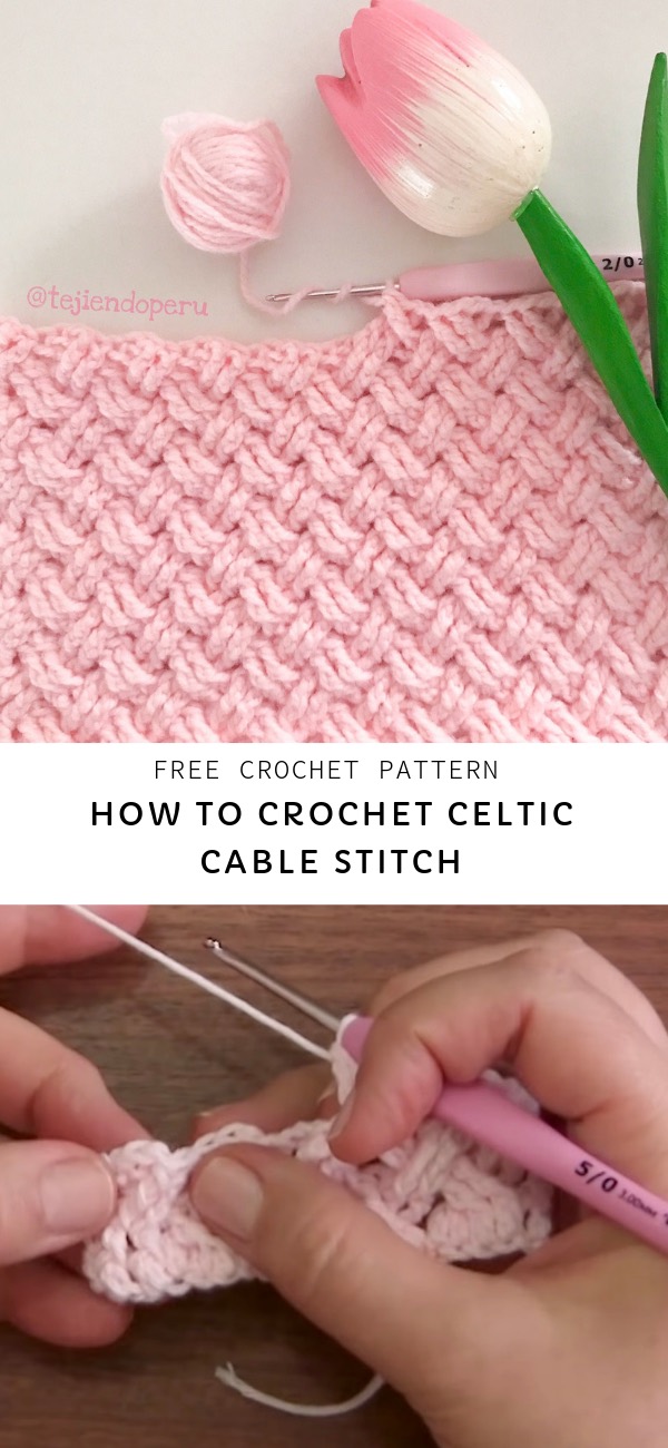 Celtic Stitch for beginners, easy tutorial step by step