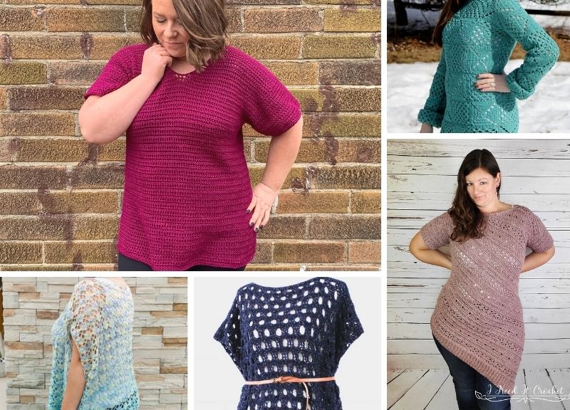 Trendy Crochet Tunics Free Patterns