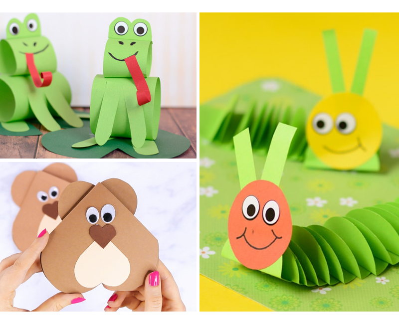 Animal Paper Crafts for Kids - Exciting Tutorials & Ideas