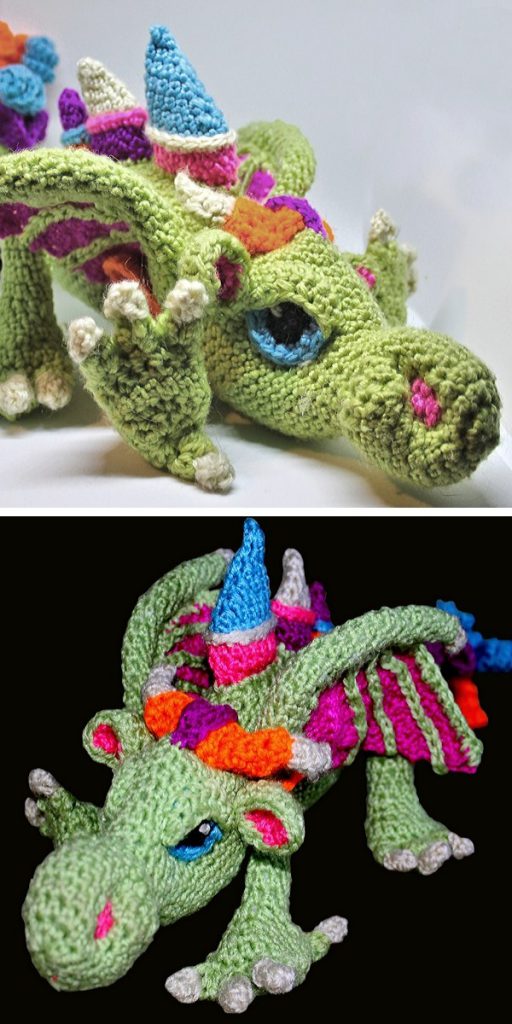 Baby's First Dragon Free Crochet Pattern