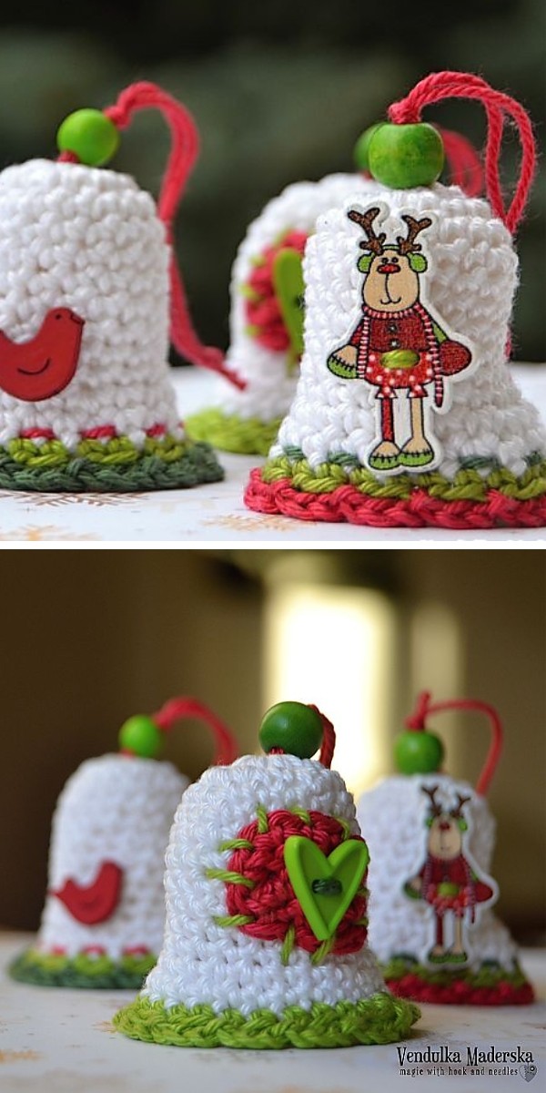 Christmas Time Bell Free Crochet Pattern