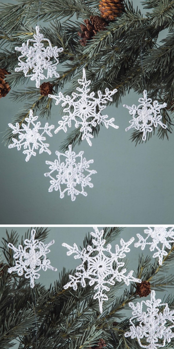 Delicate Snowflake Free Crochet Pattern