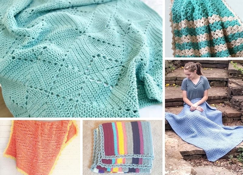 Delightful Light Crochet Blankets