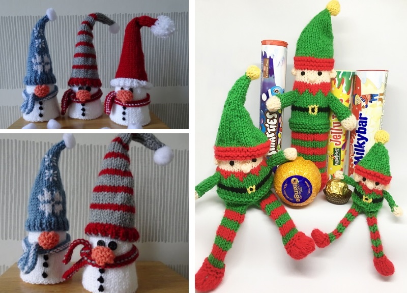 Knitting pattern: Christmas Characters