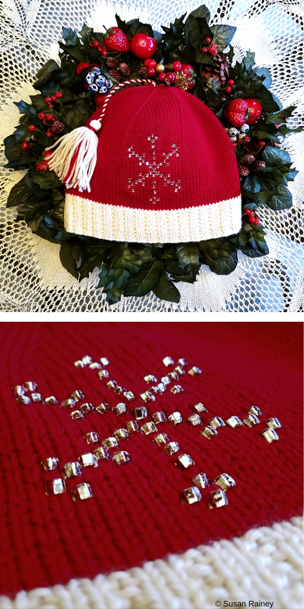 Christmas Santa Hat Free Knitting Pattern 1001 Patterns