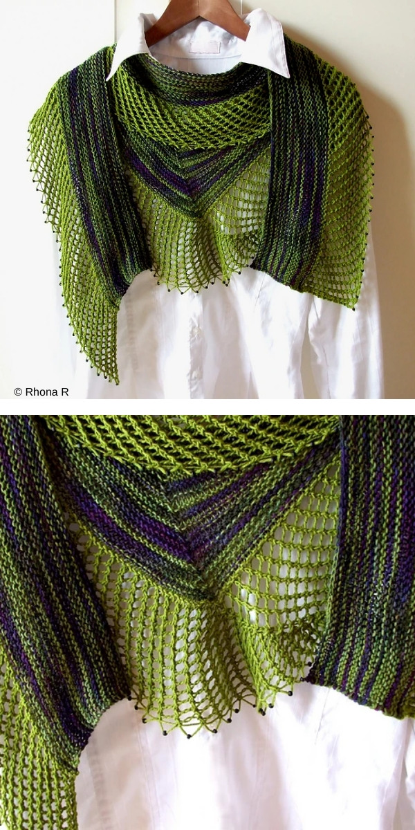 free knitting pattern: Fashion Scarf 