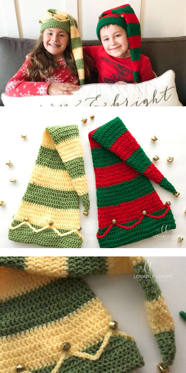 crochet christmas hats