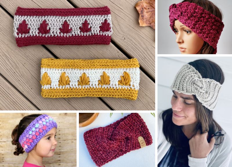 Butterfly Ear Warmer - Knitting Pattern