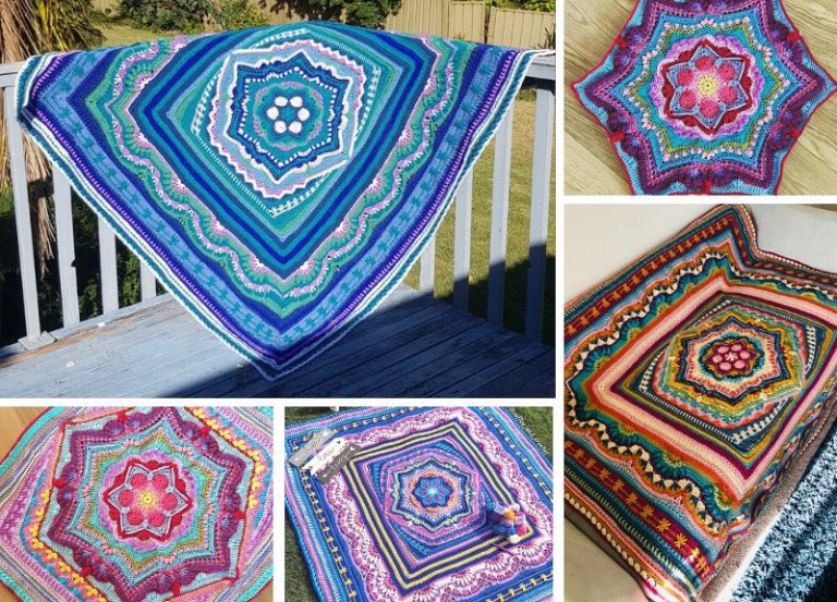 Cosmic CAL Ideas Free Crochet Pattern