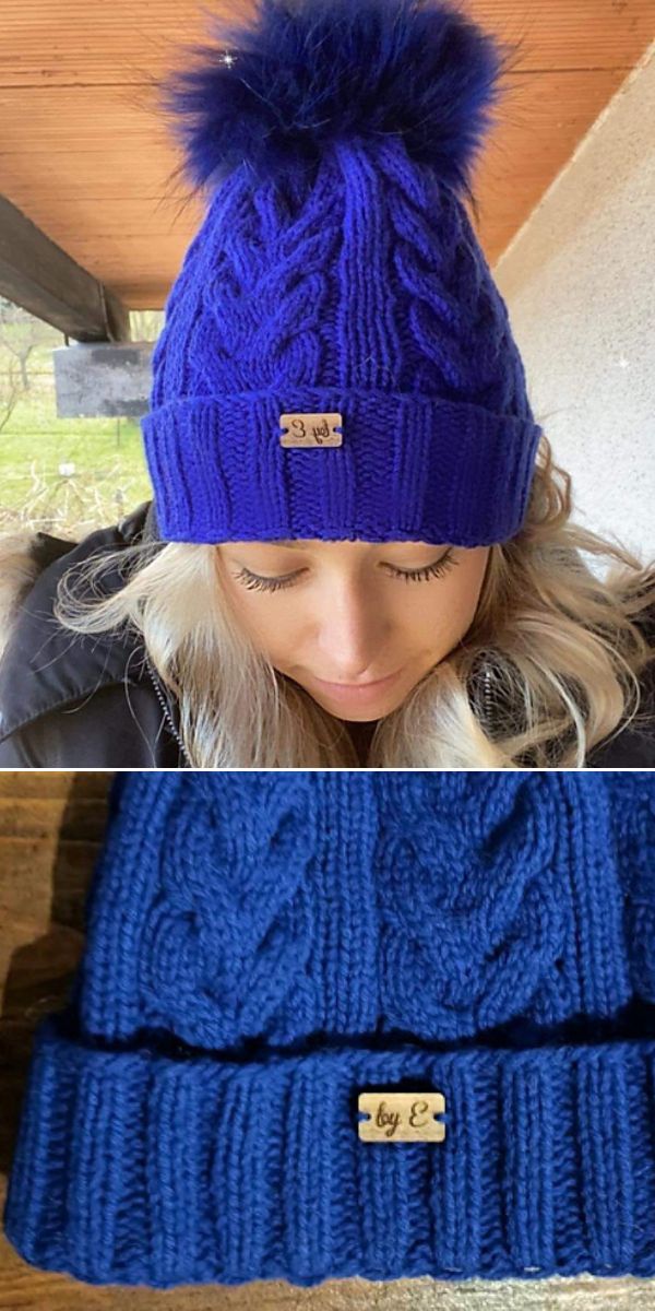 knitted cable beanie free pattern