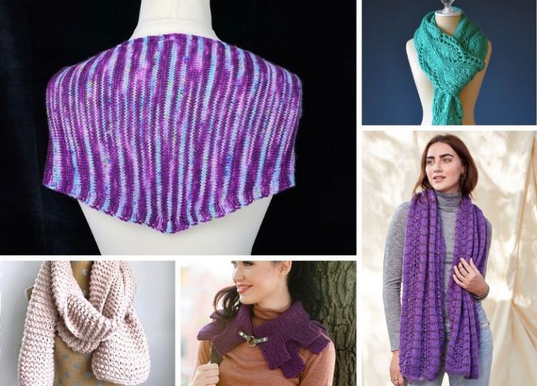 20 Elegant Knitted Scarves