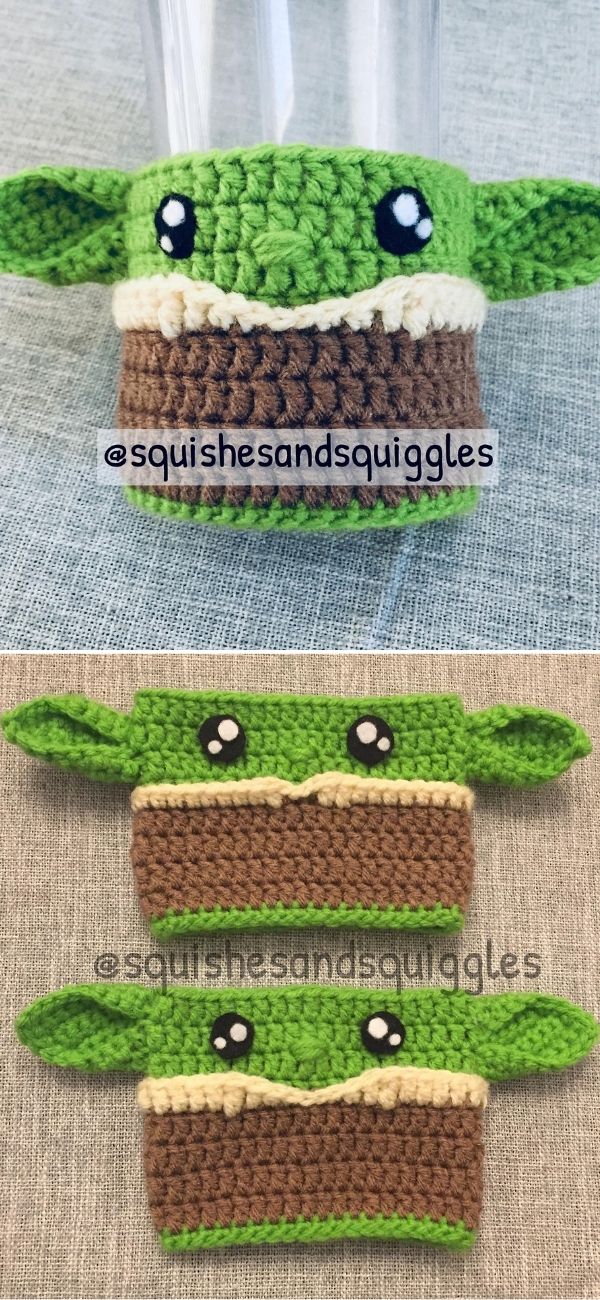 Green Space Baby Cup Cozy