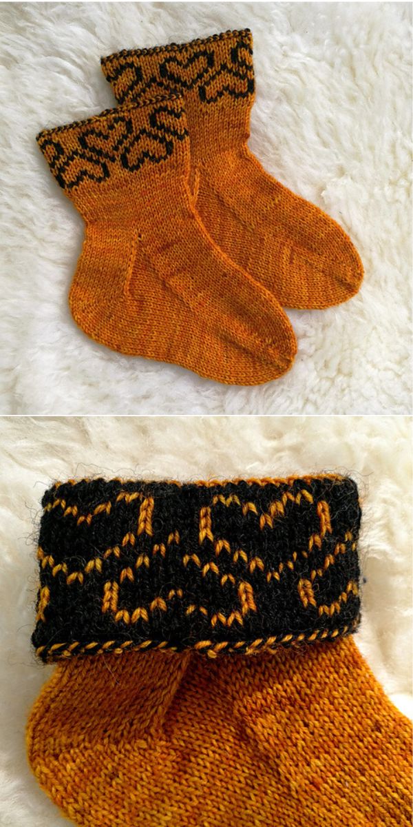 baby socks free knitting pattern