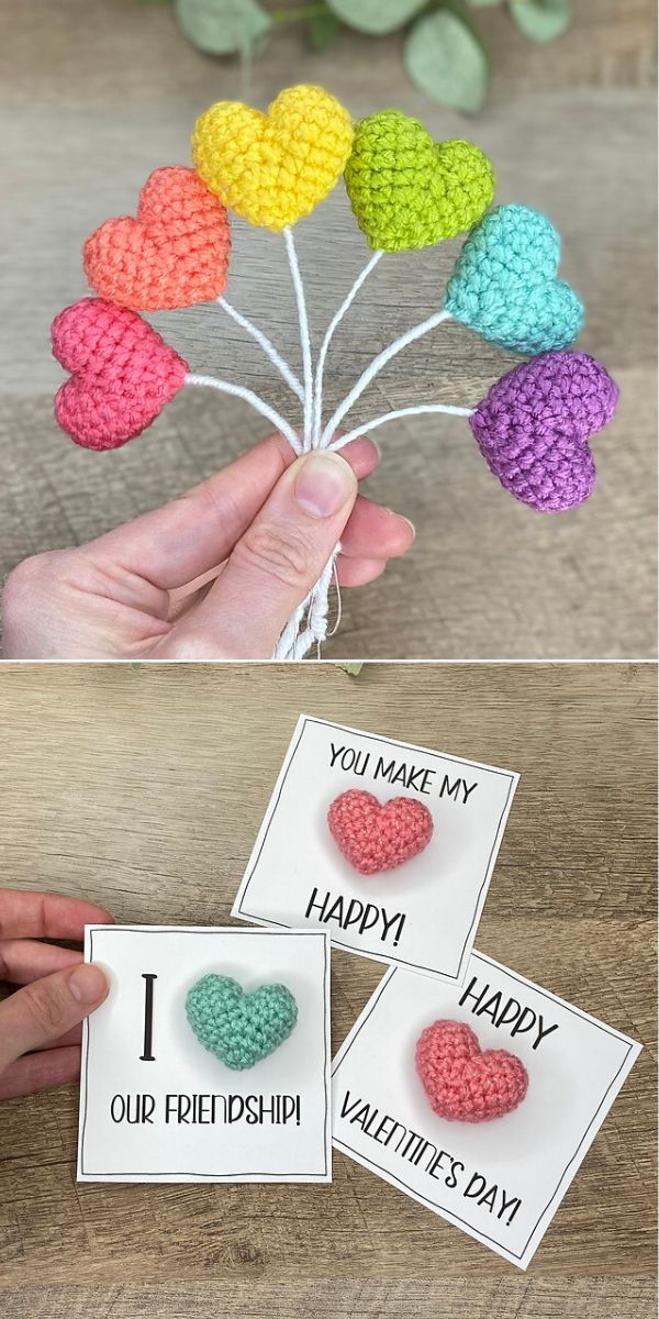 crochet heart free pattern