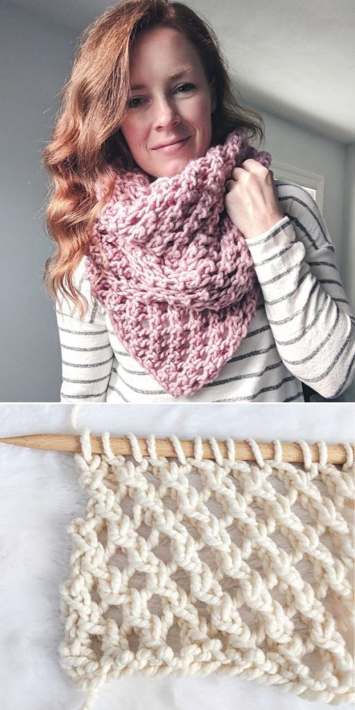 Beautiful Knitted Lattice Accessories – 1001 Patterns
