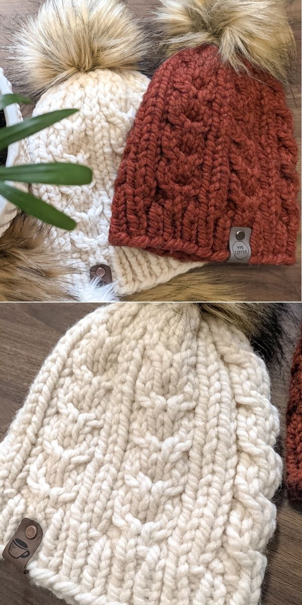 Wishing for Winter Cabled Hat