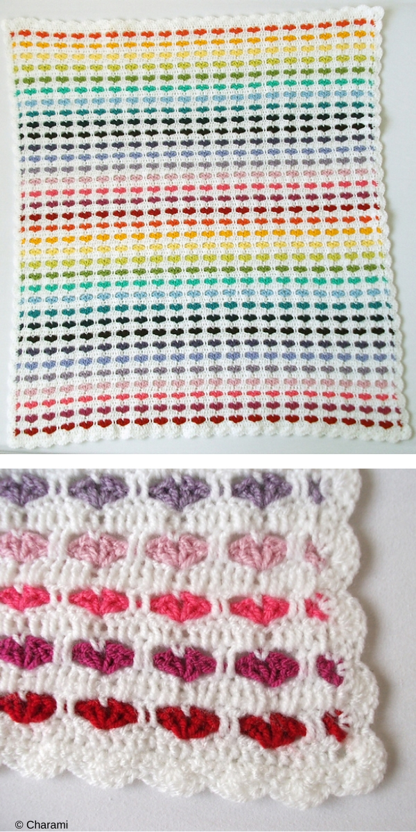I Love Scraps Afghan Free crochet pattern