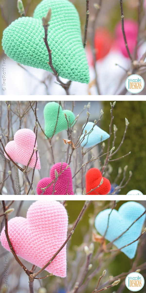 Cupid Hearts free crochet pattern