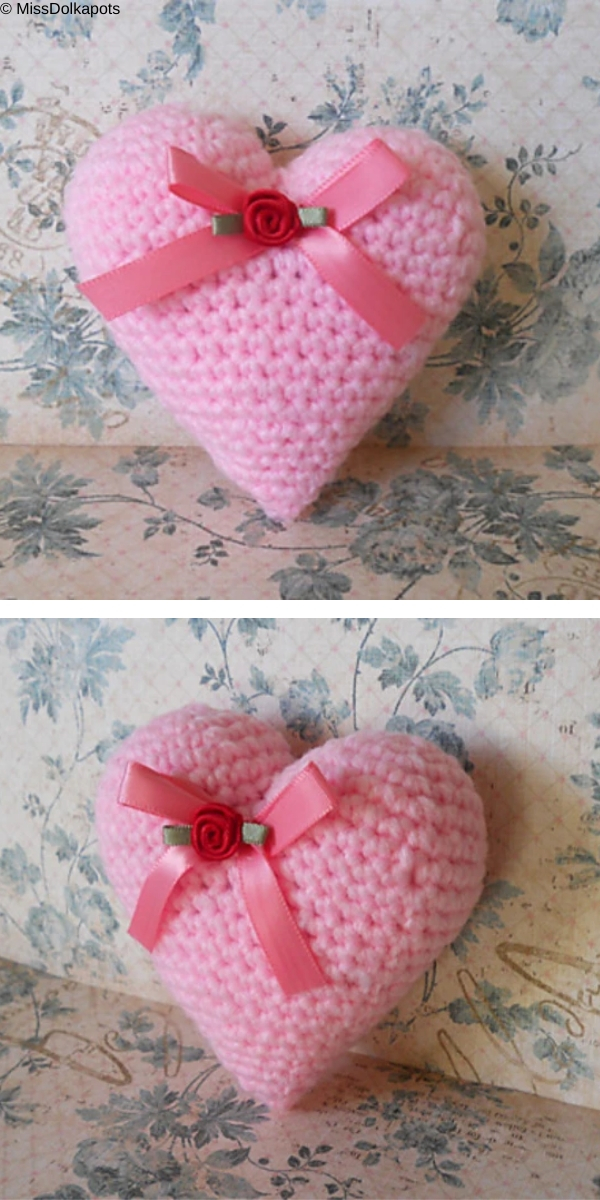 Valentine's Day Heart free crochet pattern
