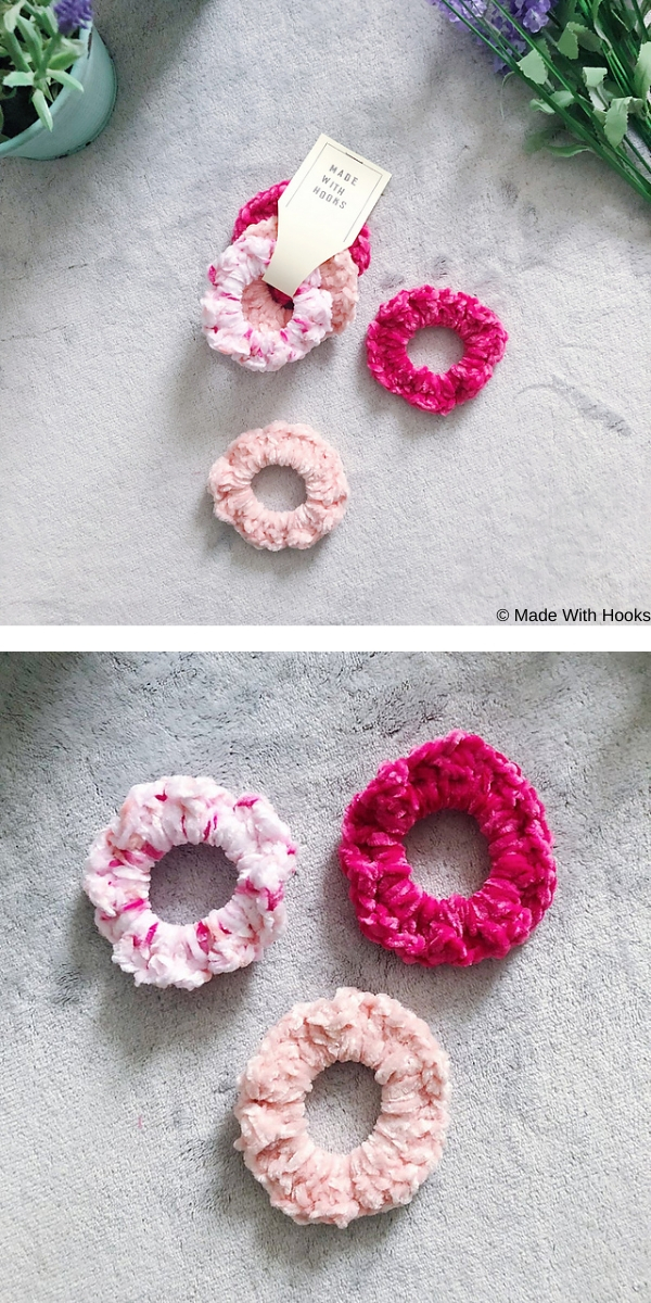 Shylercrochets - scrunchie front tie crochet top tutorial is up on